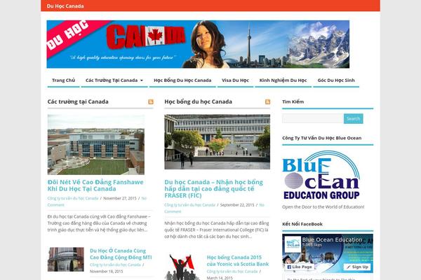 duhoccanada.biz site used Blockbase