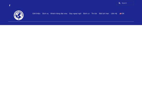 duhocdaiduong.com site used Elearni