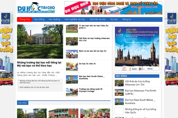 duhoctaicho.edu.vn site used Dhtc