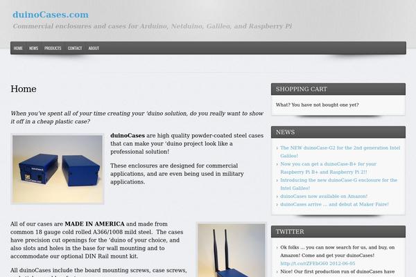 evolve theme site design template sample