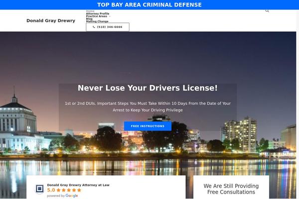 Site using WPFront Notification Bar plugin