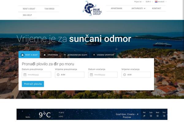 Site using Better-weather plugin