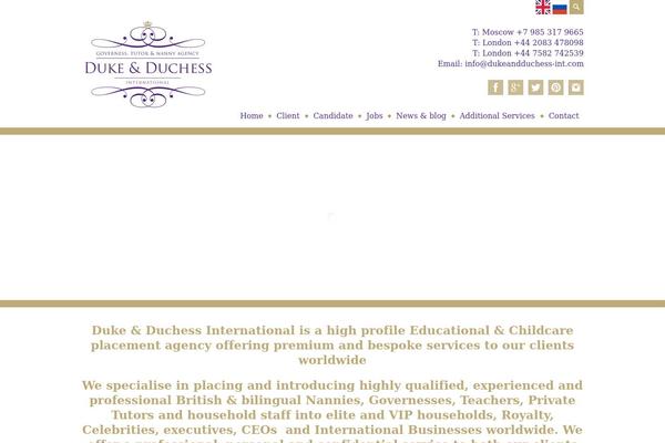Amadeus theme site design template sample