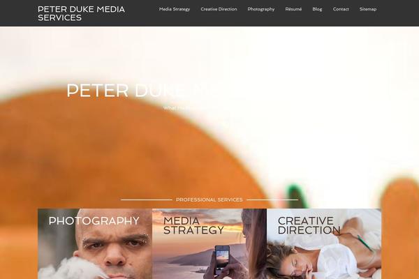 Agency Pro theme site design template sample