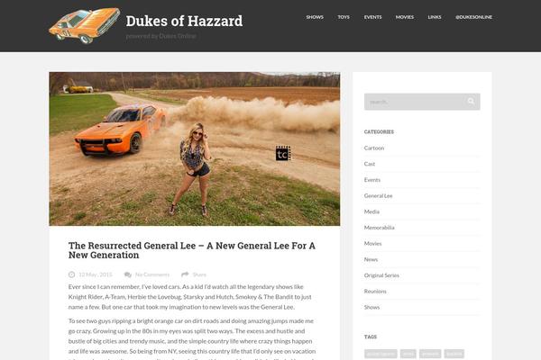 Feather theme site design template sample