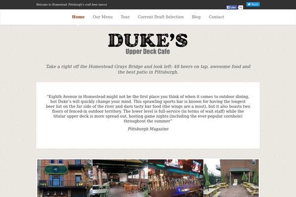dukesupperdeck.com site used Therestaurantclassic