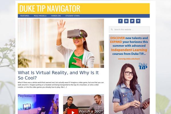 Solo theme site design template sample