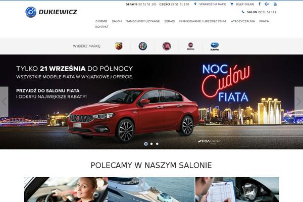 dukiewicz.pl site used Dukiewicz