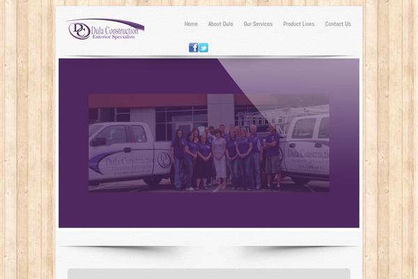 Gala theme site design template sample