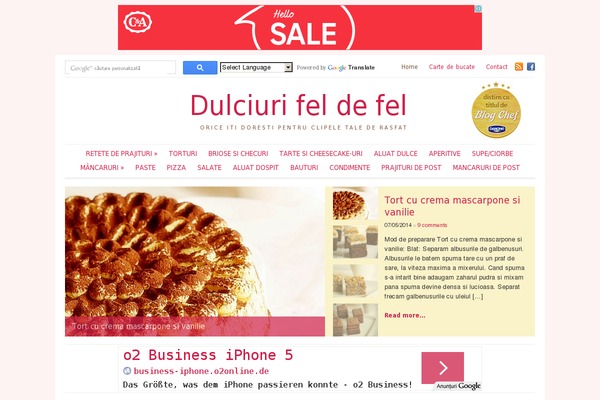 Site using Penci-recipe plugin