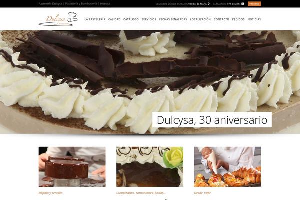 Chicago theme site design template sample
