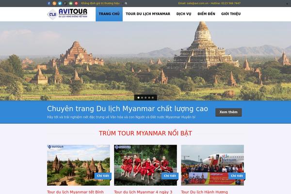 dulichmyanmar.org site used Tour Package