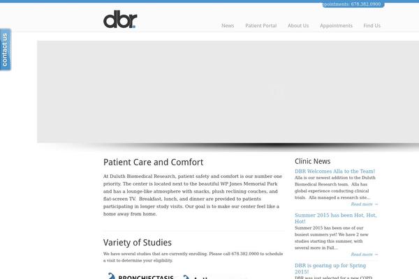 Site using Contact Me plugin