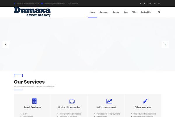 Site using Vc-addons-amwal plugin