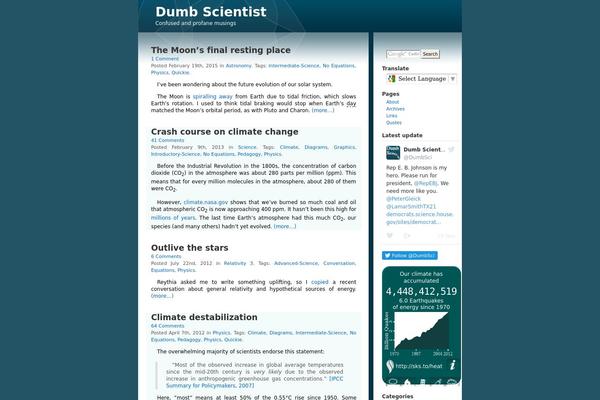 Aqueous-lite theme site design template sample