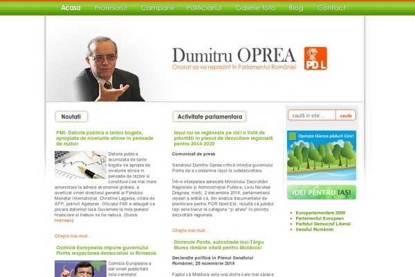 Default theme site design template sample
