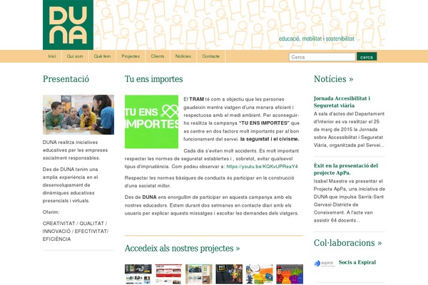 dunasl.com site used Academica