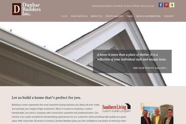 dunbarbuilders.com site used Dunbar