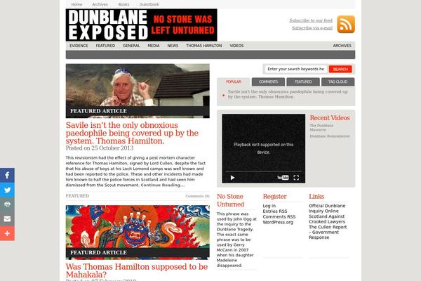 Newspress theme site design template sample