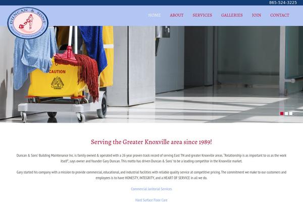 Grapeland theme site design template sample