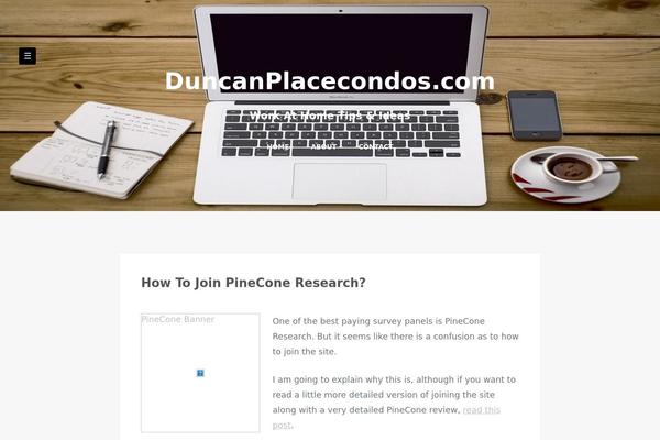 Nouveau Riche theme site design template sample