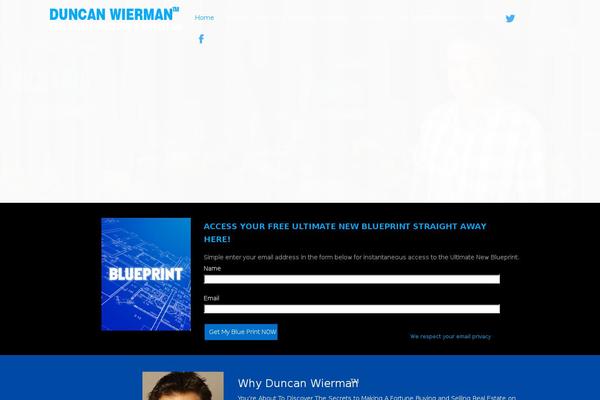 duncanwierman.com site used U-design_child