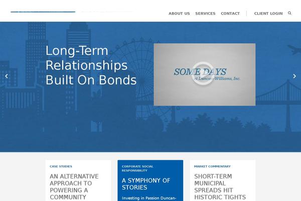 duncanwilliams.com site used Dw