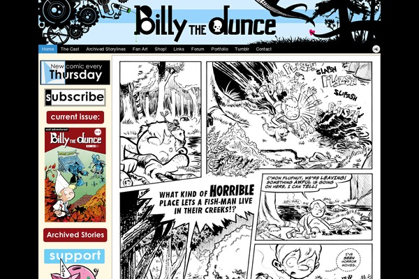 ComicPress theme site design template sample