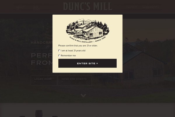 Site using Age Verify plugin