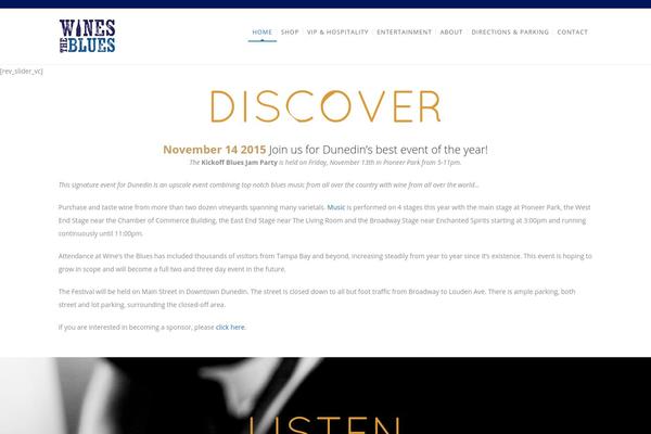 NUVO theme site design template sample