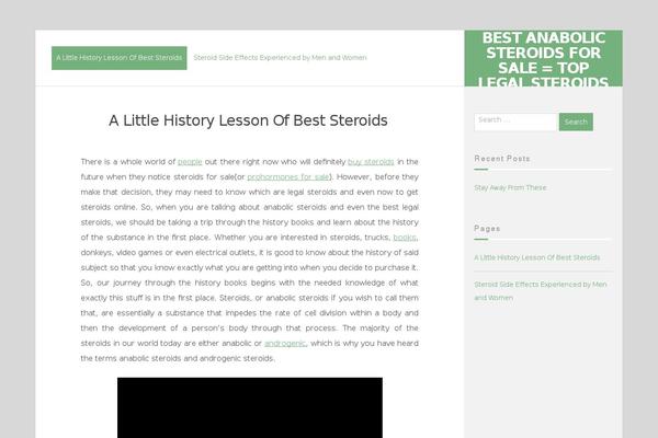 Lontano theme site design template sample