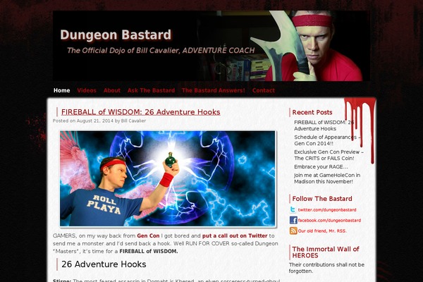 Zombie Apocalypse theme site design template sample