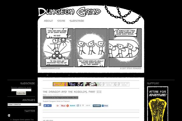 Inkblot theme site design template sample