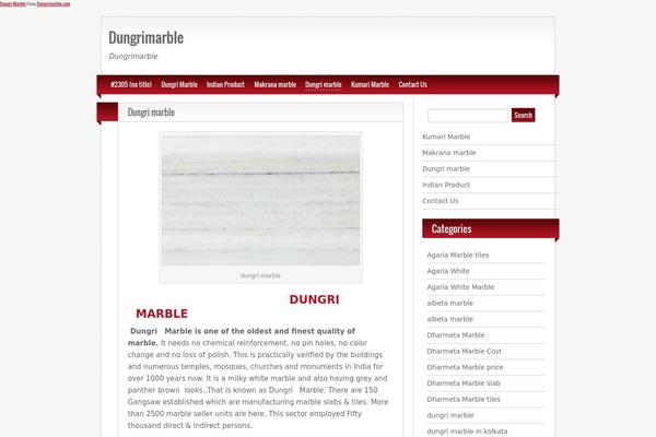 dungrimarble.com site used BlogoLife
