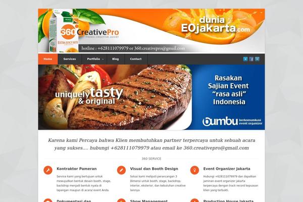 Wpex Pytheas theme site design template sample