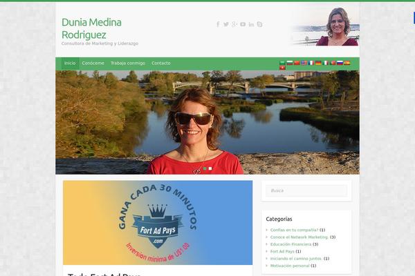 Travelify theme site design template sample
