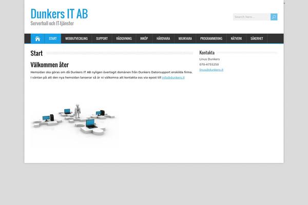 HappenStance theme site design template sample