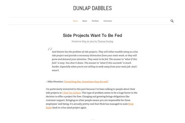 Graphy theme site design template sample
