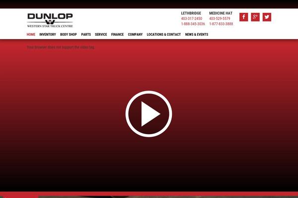 dunlopwesternstar.com site used Bms-barebones