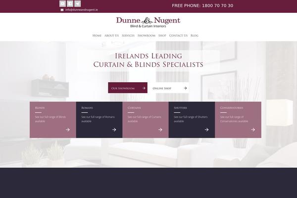 Virtue-child theme site design template sample