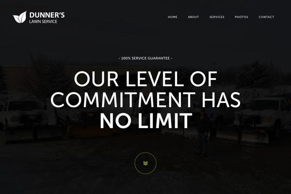 dunnerslawnservice.com site used Kelladesign