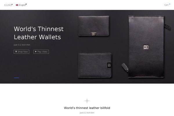 Savoy theme site design template sample
