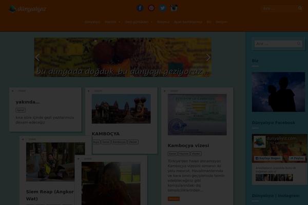 Pluto theme site design template sample