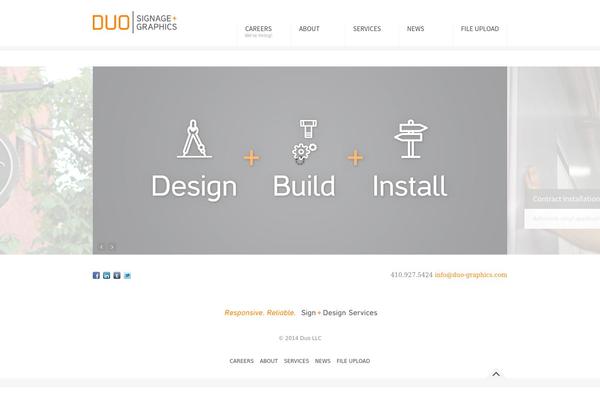 Krava theme site design template sample