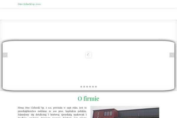duocichocki.pl site used Duo