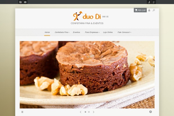Enfinity theme site design template sample