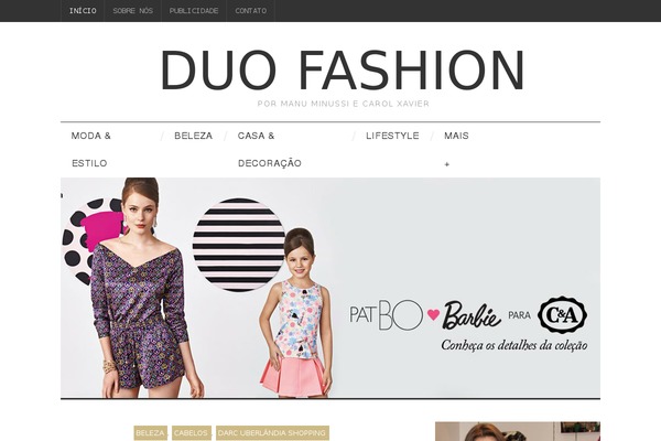 Fashionistas theme site design template sample
