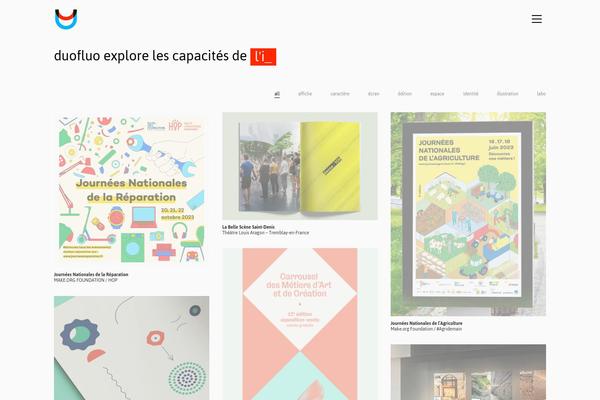 Kalium-child theme site design template sample