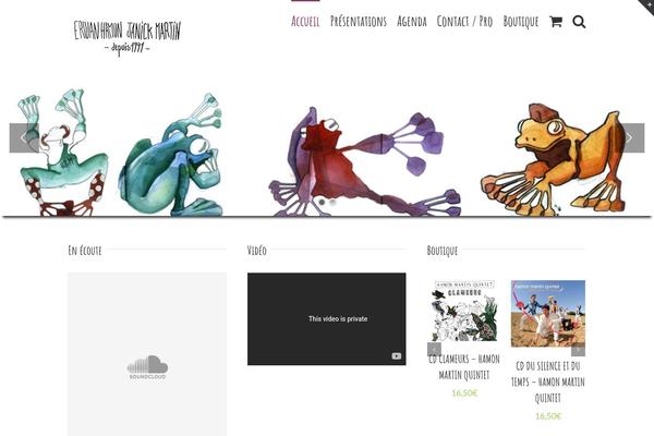 Site using GigPress plugin
