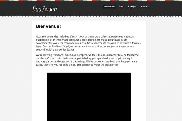 Swatch theme site design template sample